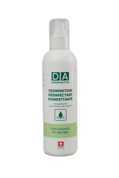 Alkoholfreies Desinfektionsmittel für Trinkwasser, Filtersysteme, Anlagen und Hausinstallationen