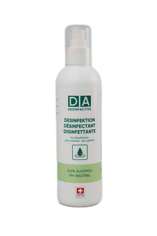 Alkoholfreies Desinfektionsmittel für Trinkwasser, Filtersysteme, Anlagen und Hausinstallationen